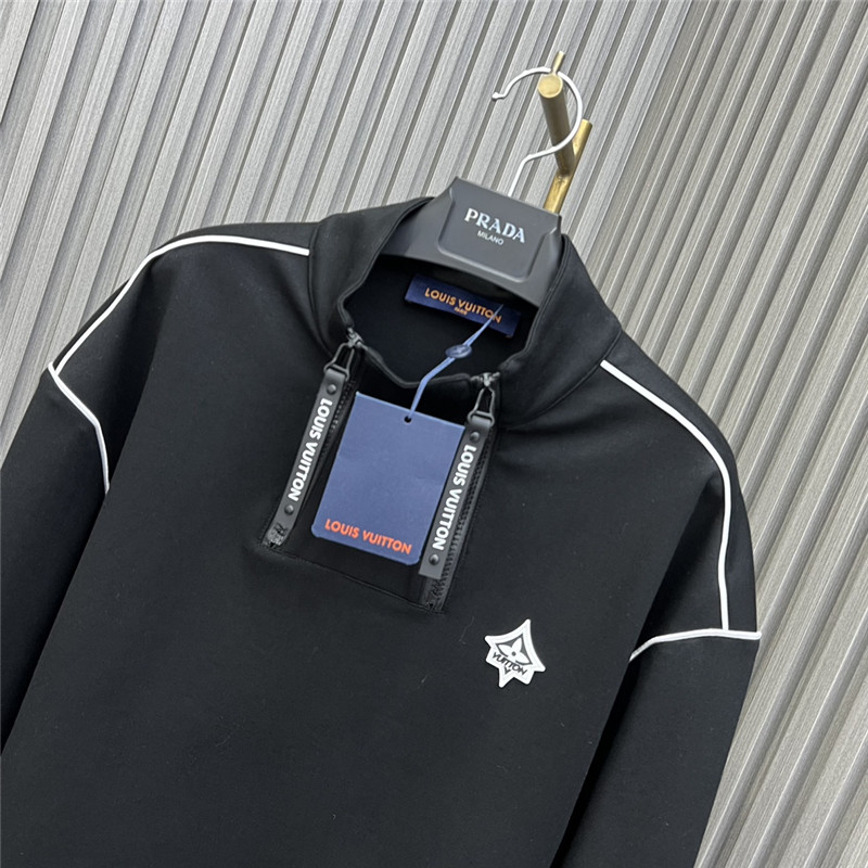 l0vis Vvtt0n lv zipper sweatshirt fashionable suit skirt