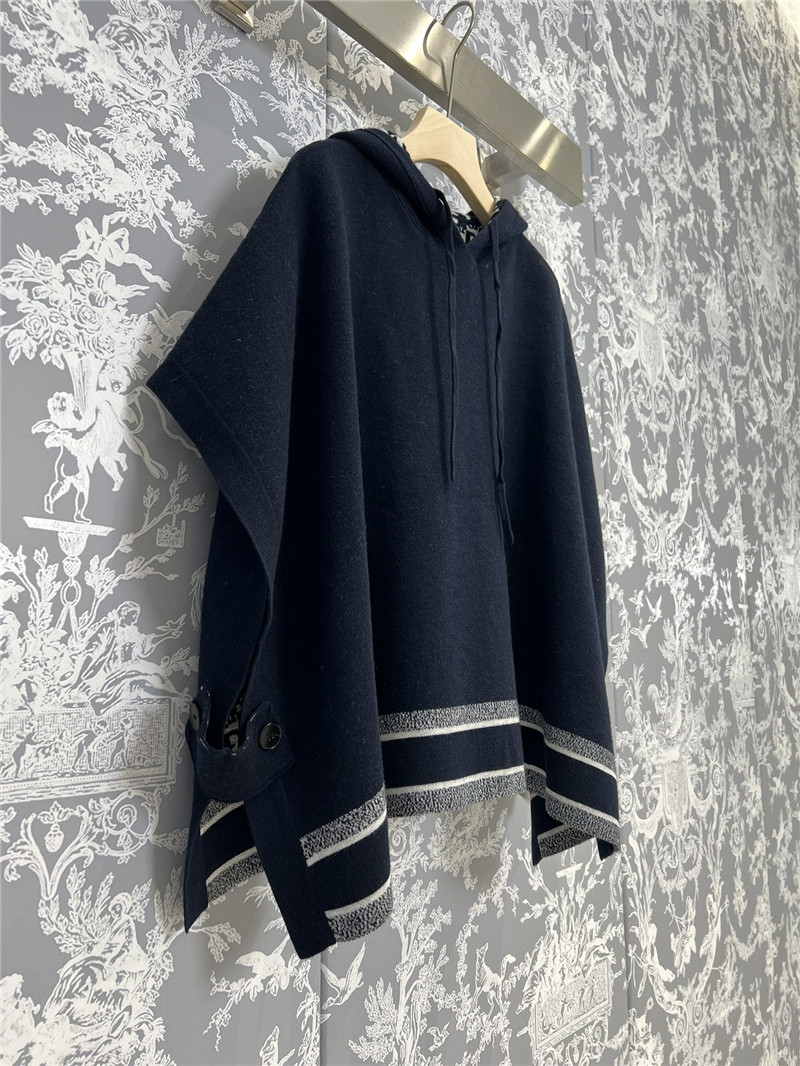 D10r classic popular double-sided cashmere hooded cape