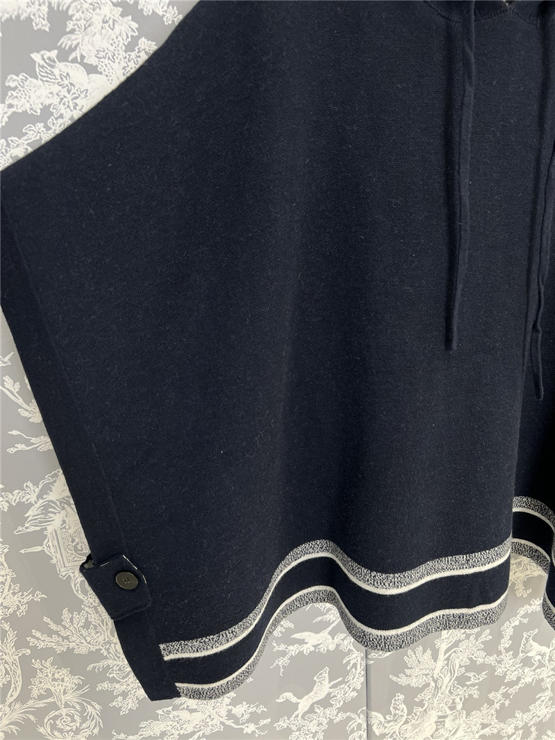 D10r classic popular double-sided cashmere hooded cape