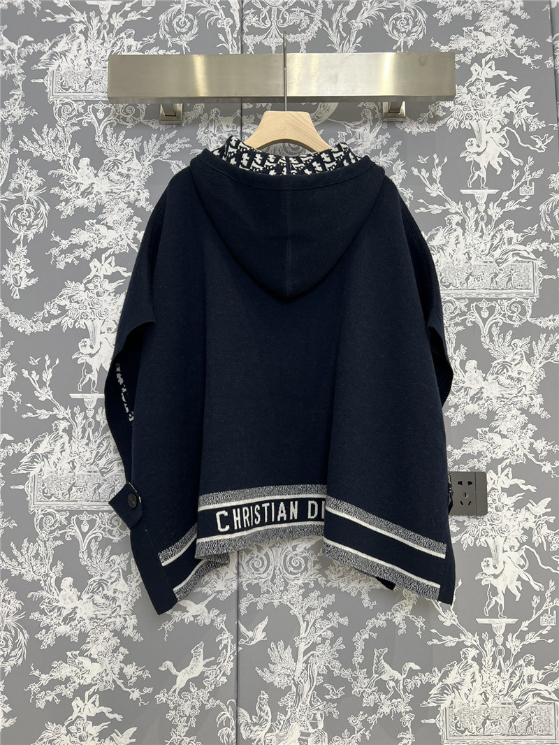 D10r classic popular double-sided cashmere hooded cape