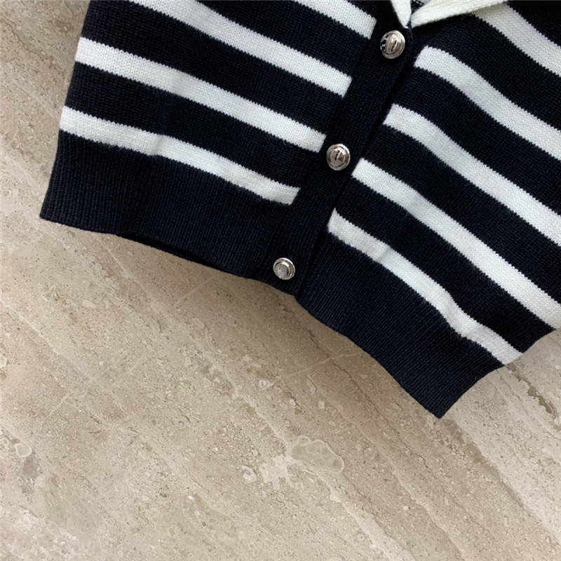 Miu Miu Spread-Collar Crop Cardigan