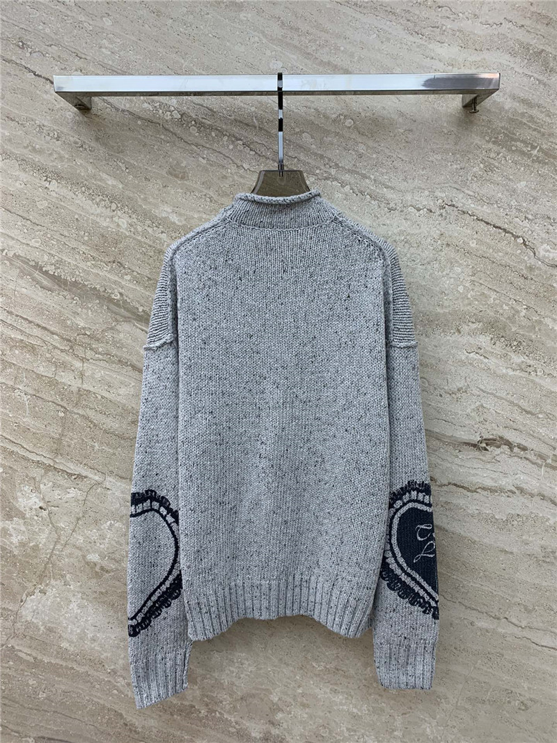 Acne Studios Vintage Jacquard Knit Sweater