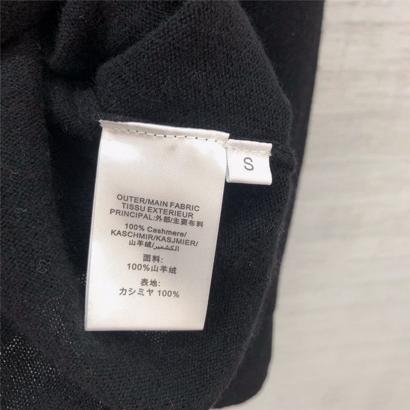 l0vis Vvtt0n zip cashmere cardigan in navy