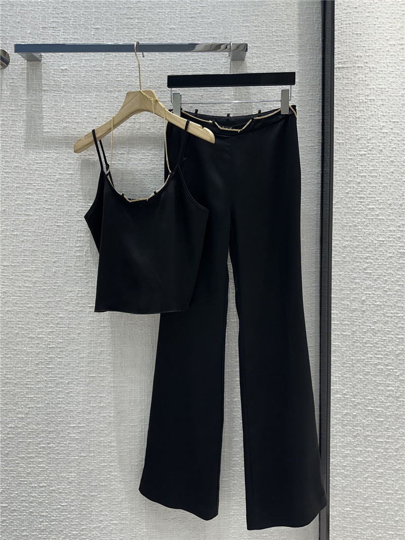 A1exa*der wang metal chain embellished acetate set