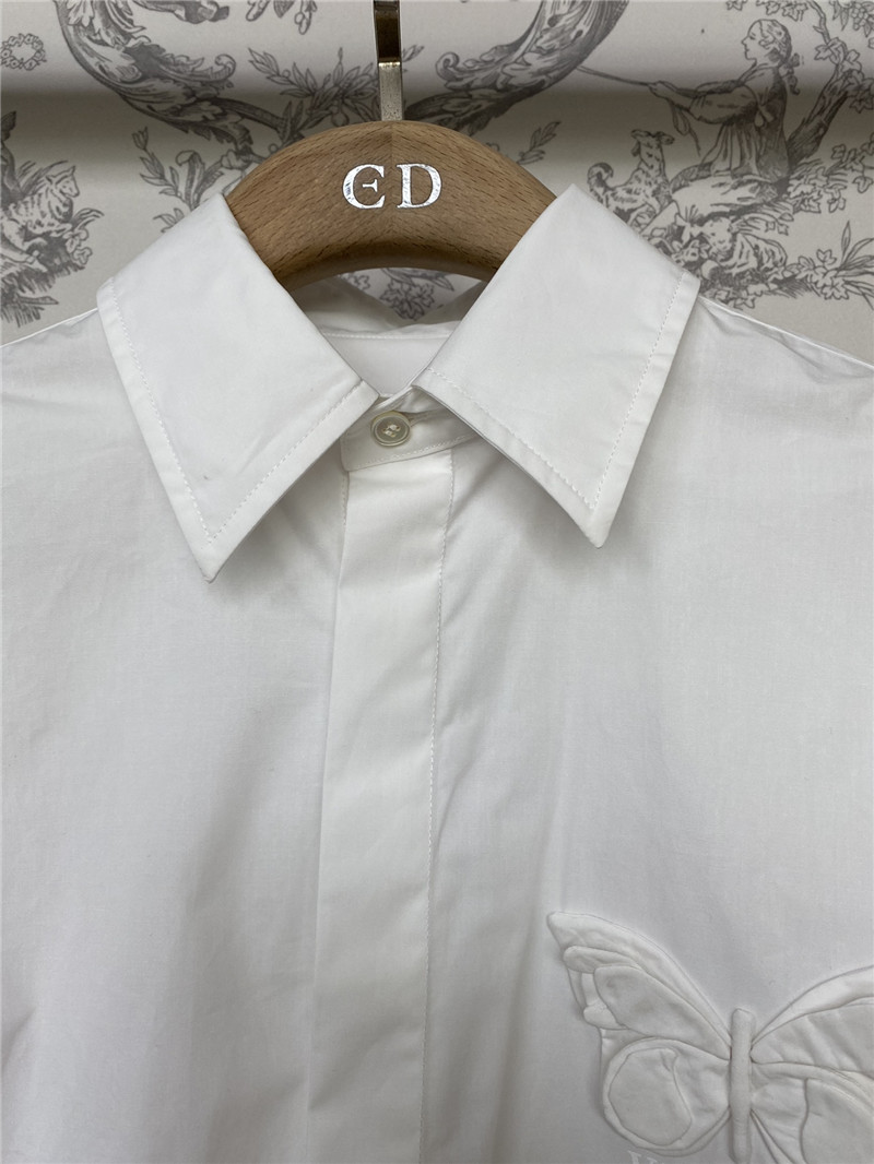 Va1e*ntin0 new boyfriend style butterfly shirt