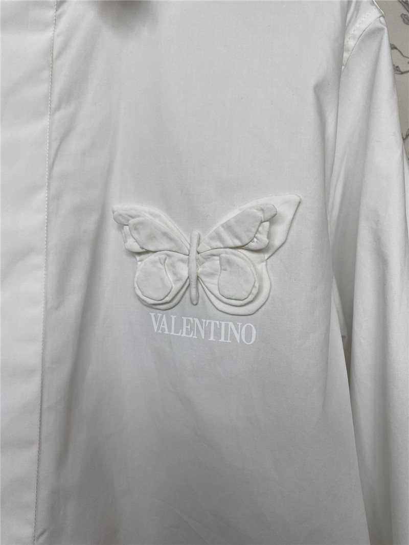 Va1e*ntin0 new boyfriend style butterfly shirt