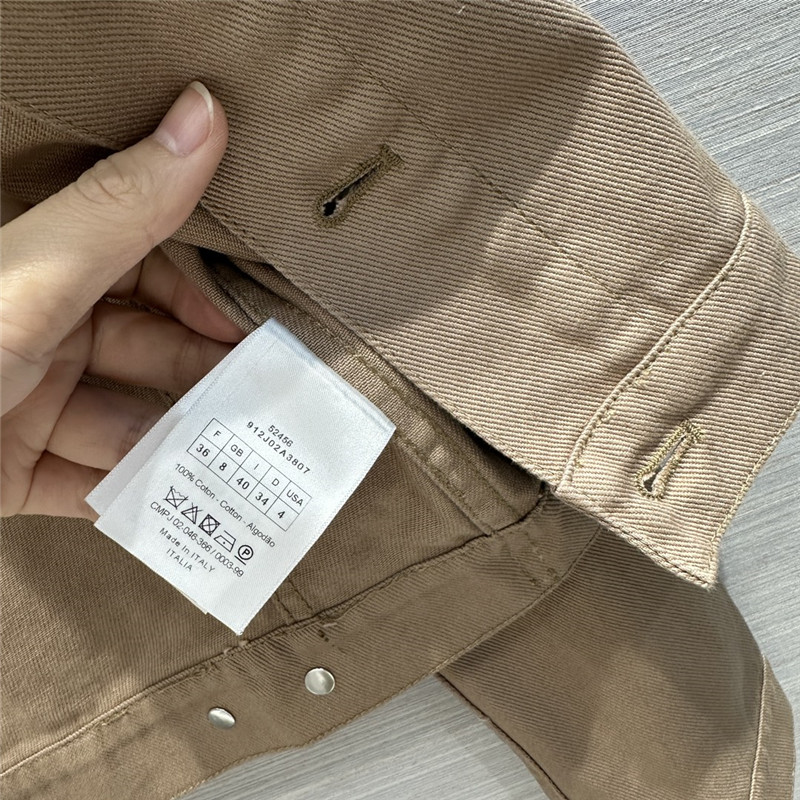 D10r jouis butterfly pattern denim jacket