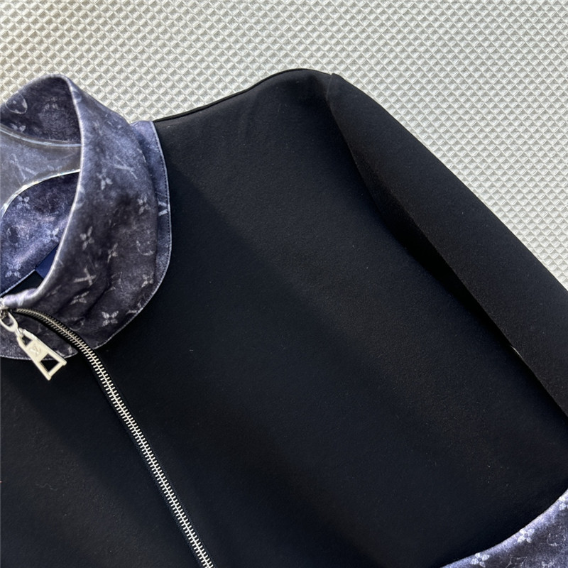 l0vis Vvtt0n printed patchwork jacket