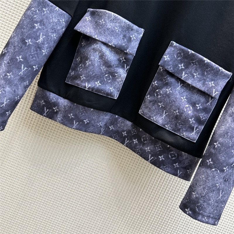 l0vis Vvtt0n printed patchwork jacket