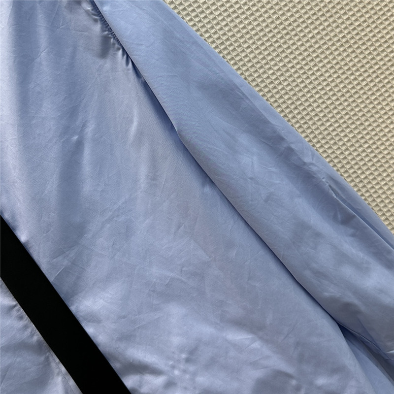 Va1e*ntin0 v-shaped metal button tie embellished shirt