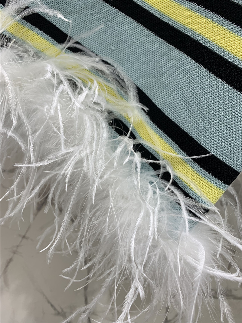 Miu Miu Striped Knitted Suit