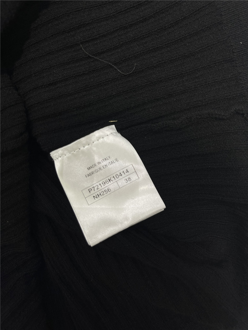 Ch**el logo paneled knitted sweater