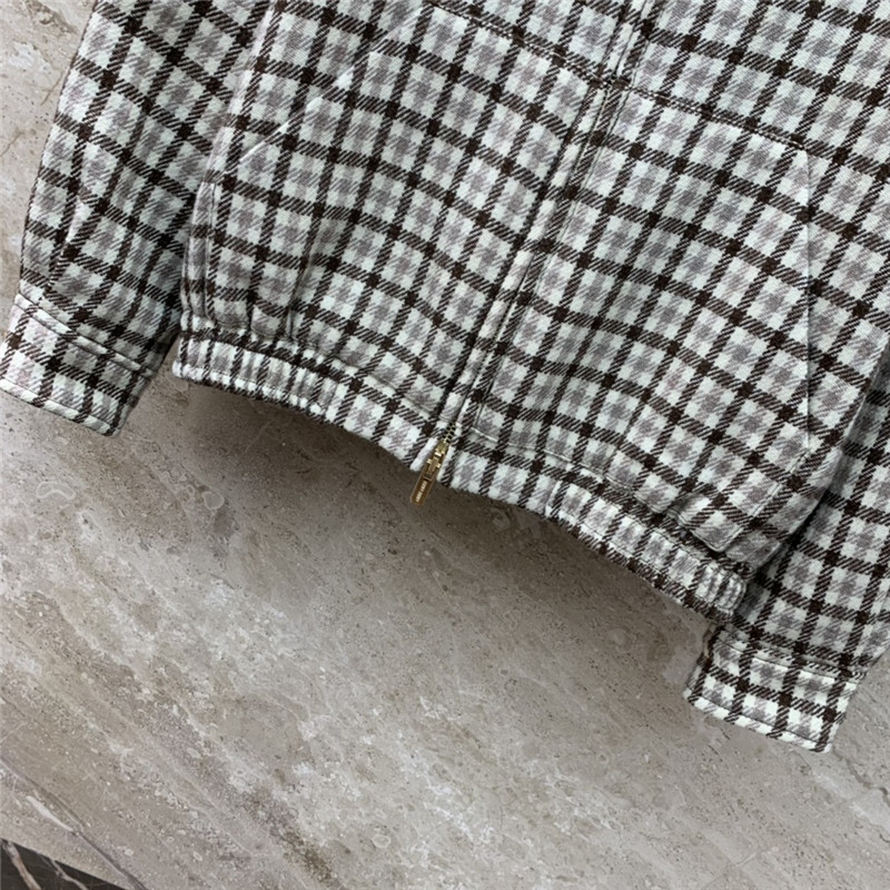 M1um1u classic wool belted hooded jacket