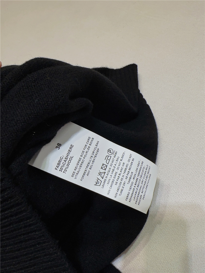 l0vis Vvtt0n logo cashmere sweater in navy luxury