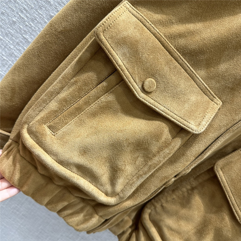 Y51 lambswool lined jacket