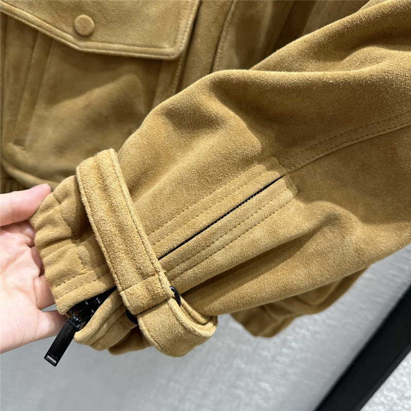 Y51 lambswool lined jacket