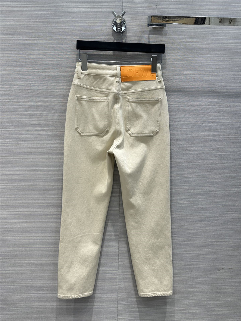 L0ew* three -color stick straight jeans
