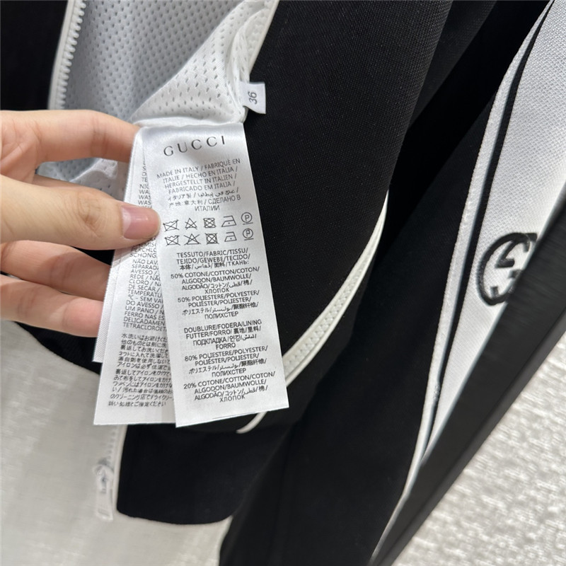 Gvc*1 slim short sweatshirt + straight pants suit