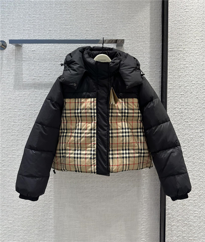 Bv*b*rry reversible short down jacket