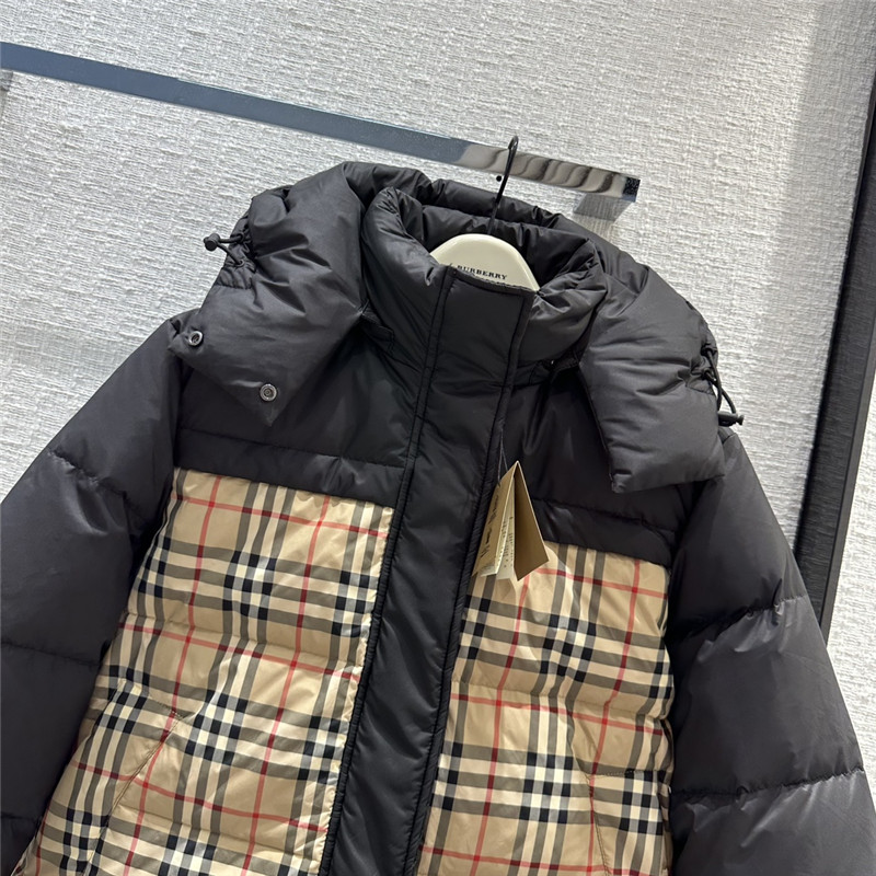 Bv*b*rry reversible short down jacket