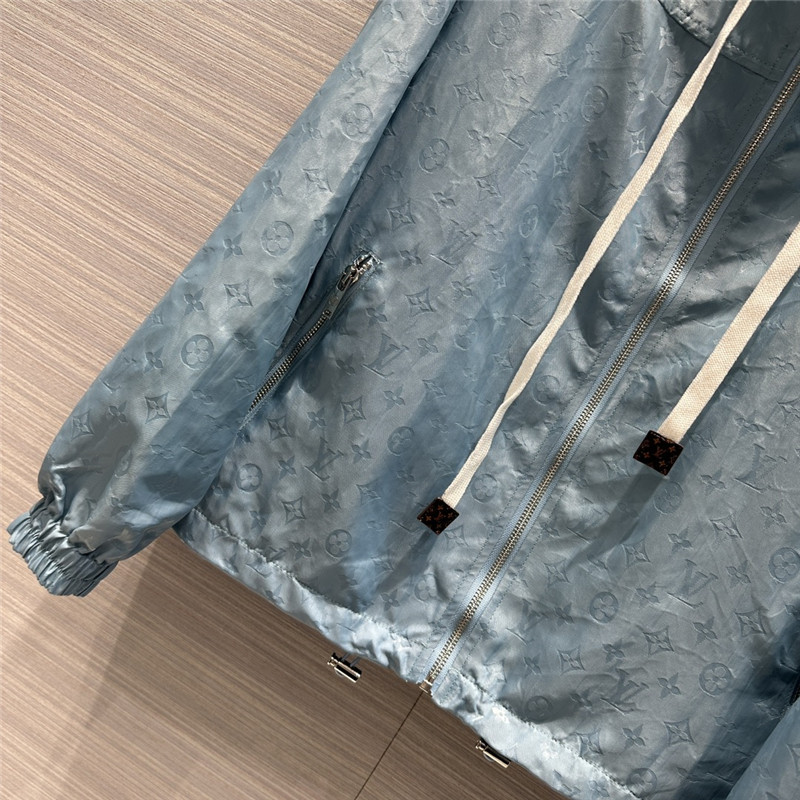 l0vis Vvtt0n lv monogram jacquard jacket suit