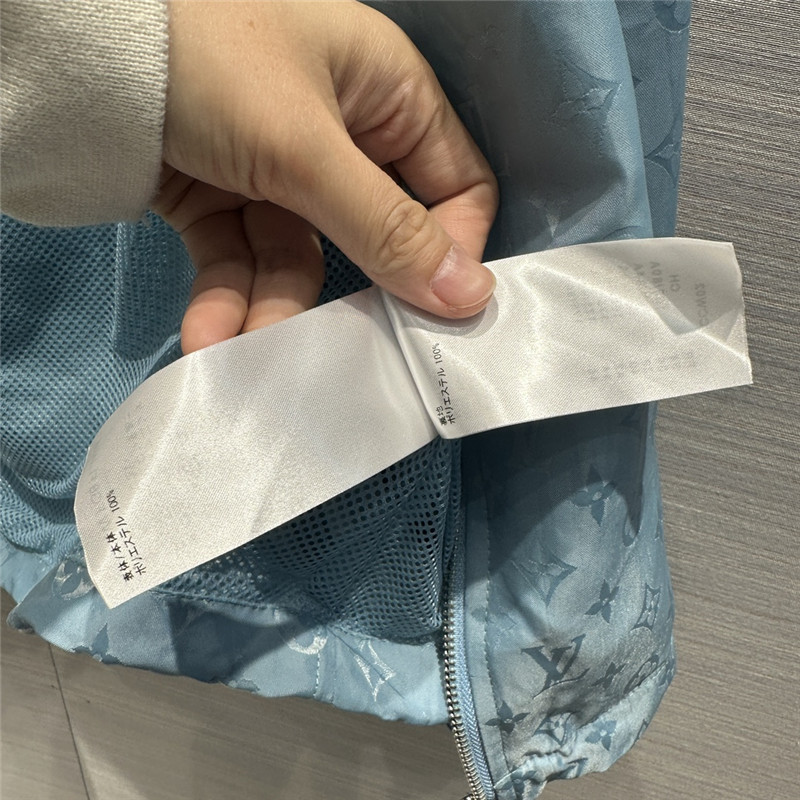 l0vis Vvtt0n lv monogram jacquard jacket suit