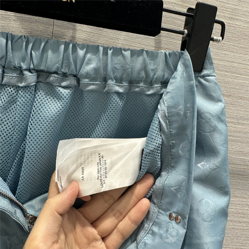 l0vis Vvtt0n lv monogram jacquard jacket suit