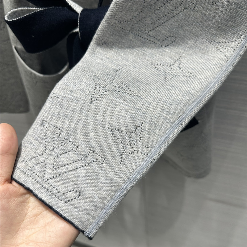 louis vuitton LV reversible hooded lace-up jacket