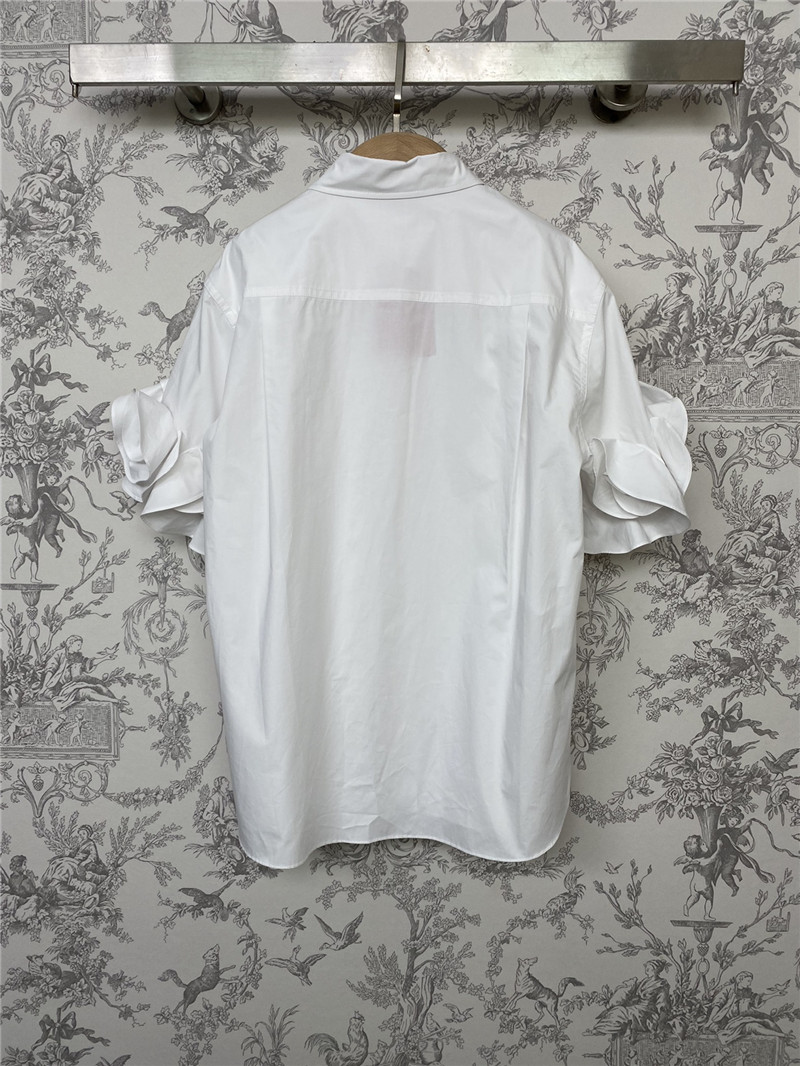Va1e*ntin0 early spring new flower sleeve shirt