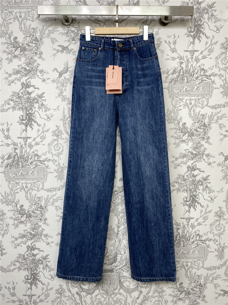 M1um1u new straight jeans