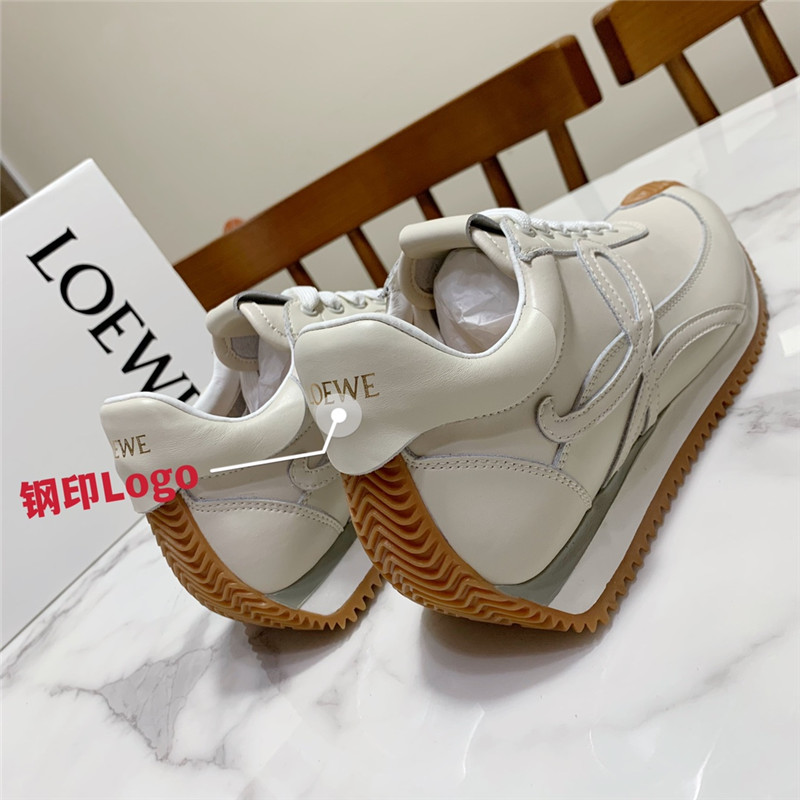 L0ew* flow runner sneaker beige