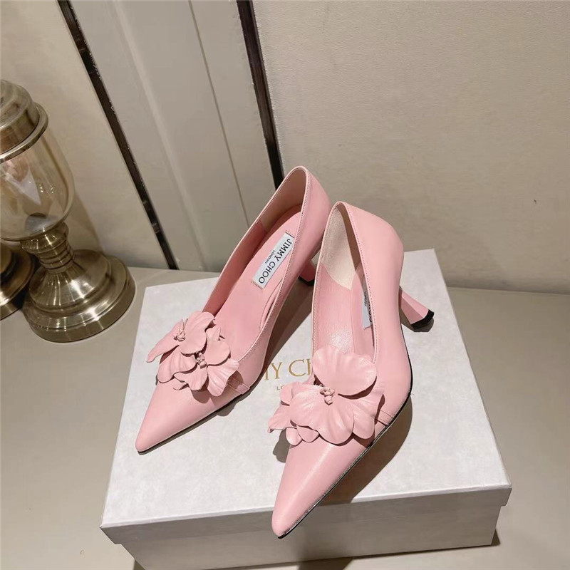 J1m*y Ch00 new petal series single shoes sandals