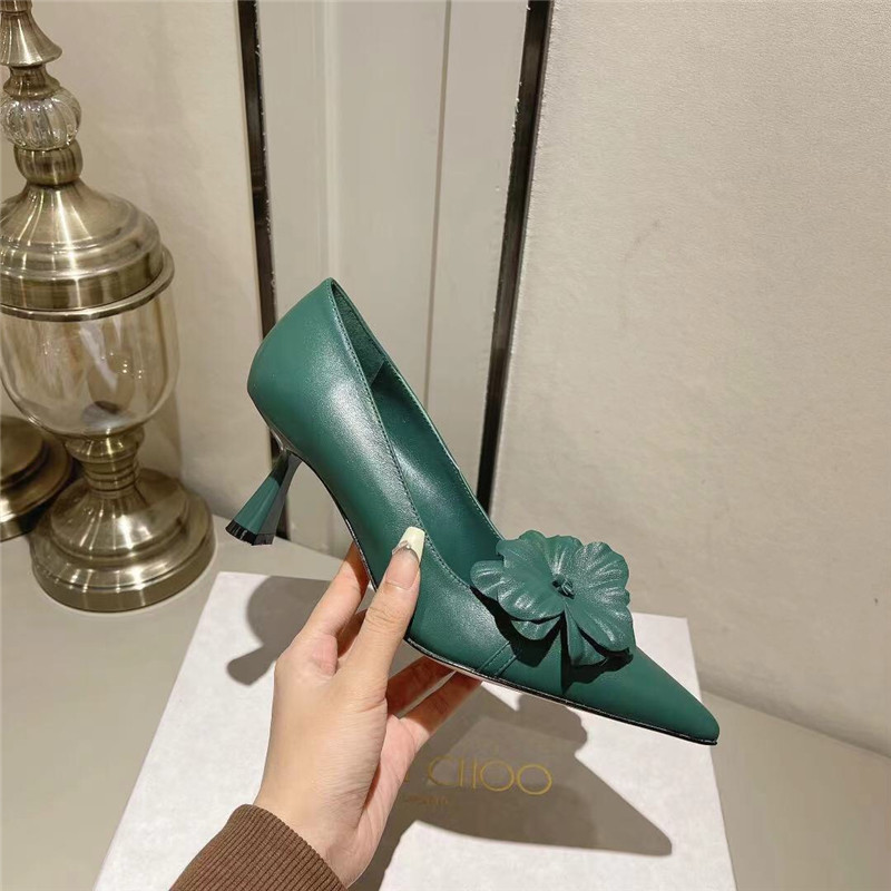 J1m*y Ch00 new petal series single shoes sandals