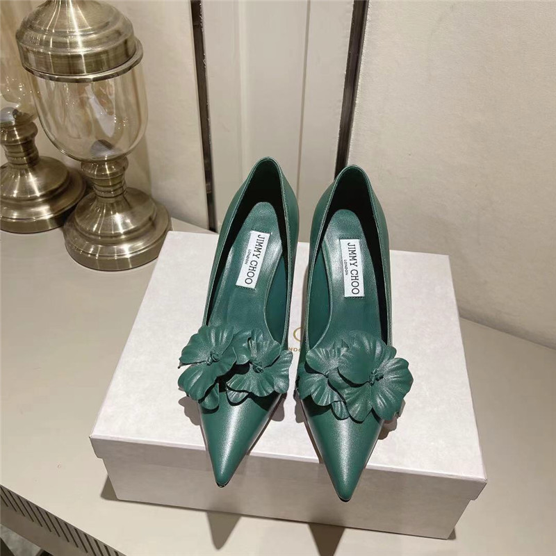 J1m*y Ch00 new petal series single shoes sandals