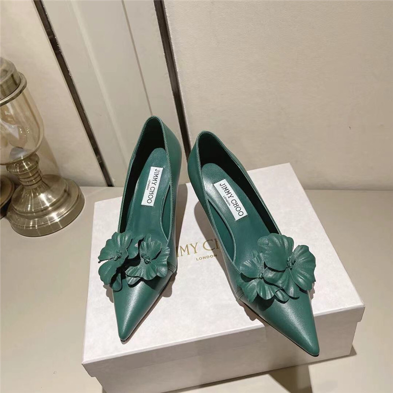 J1m*y Ch00 new petal series single shoes sandals