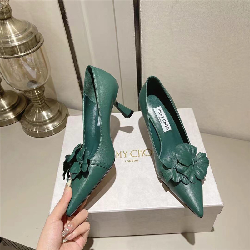 J1m*y Ch00 new petal series single shoes sandals