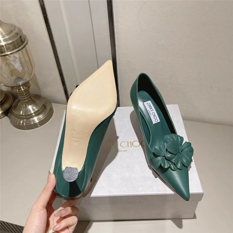 J1m*y Ch00 new petal series single shoes sandals