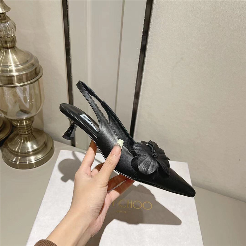 J1m*y Ch00 new petal series single shoes sandals