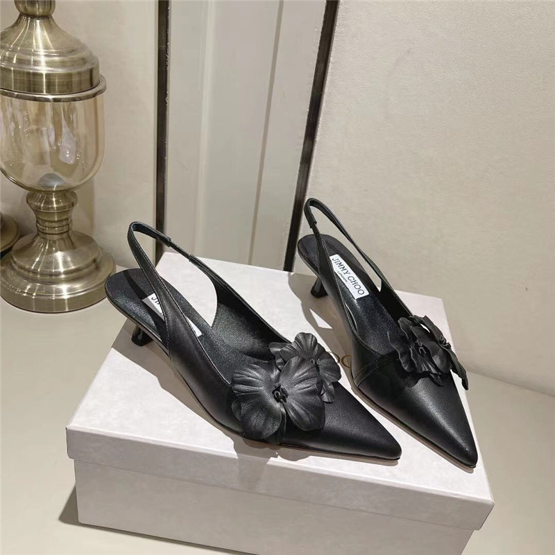 J1m*y Ch00 new petal series single shoes sandals