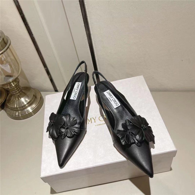 J1m*y Ch00 new petal series single shoes sandals