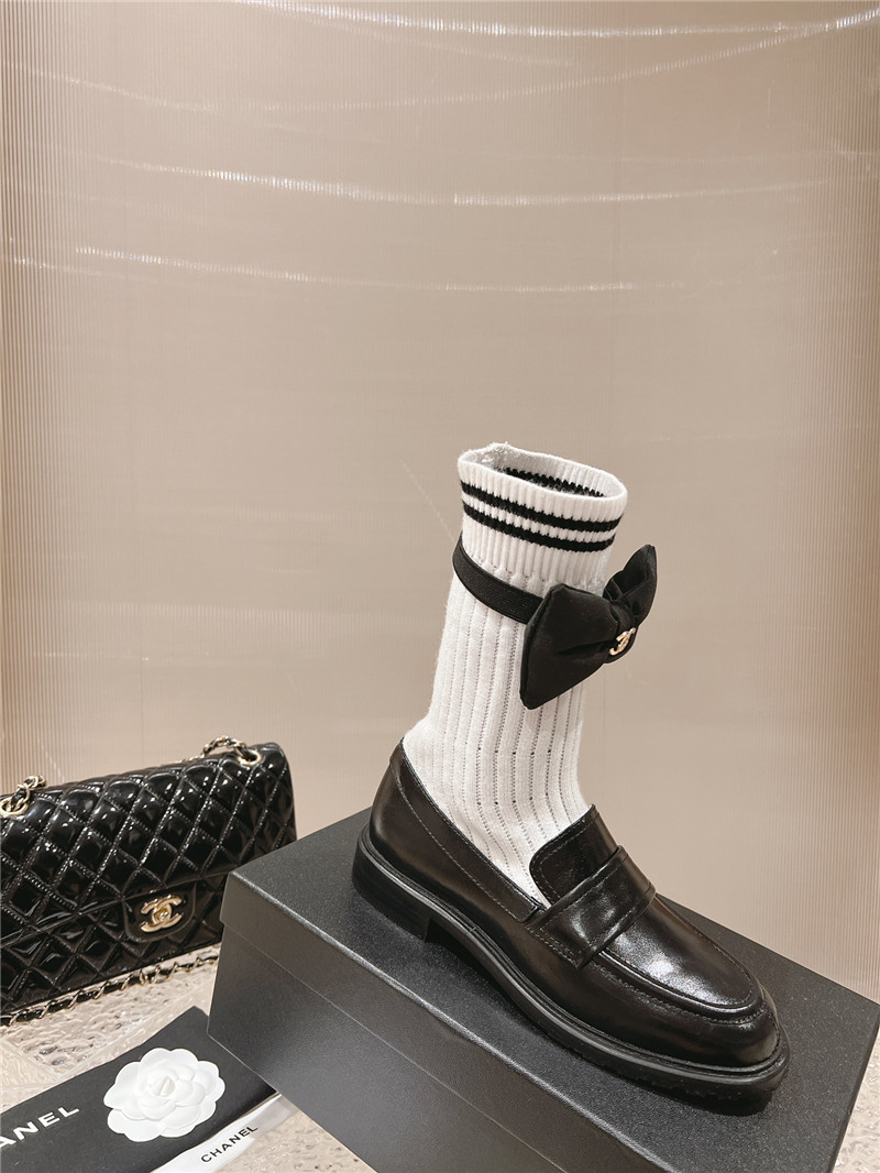 Ch**el leather ballet flats