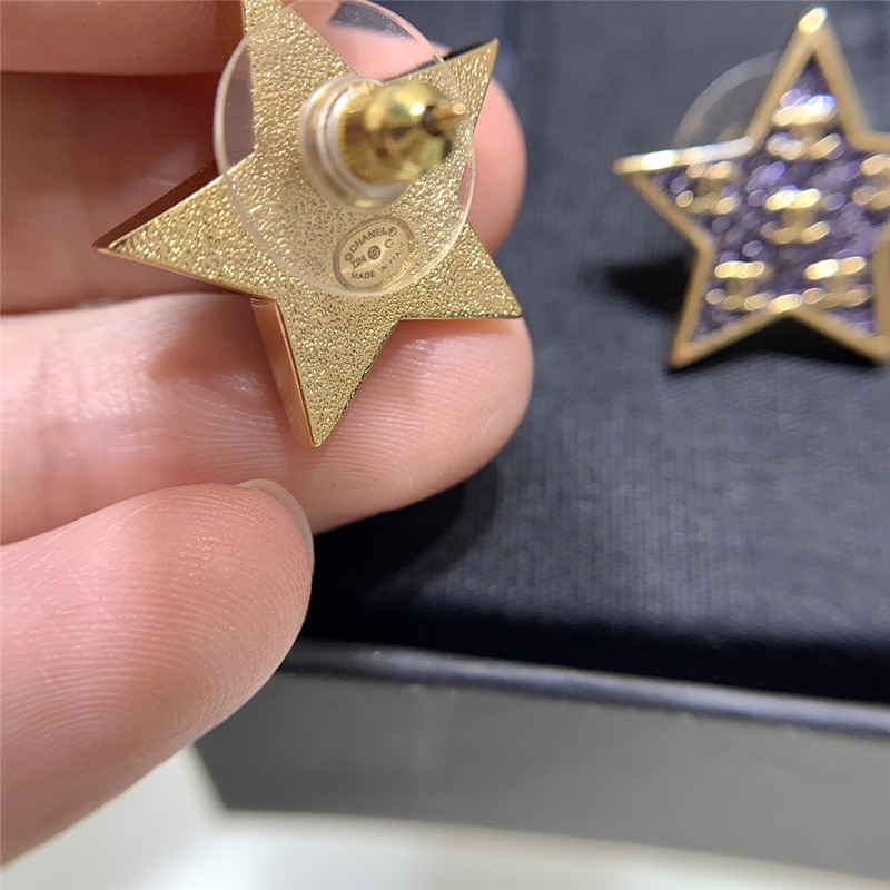 Ch**el starry sky Ch**el earrings