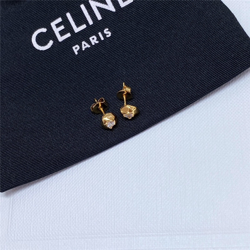 ce1i*e D1am0nd gold earrings