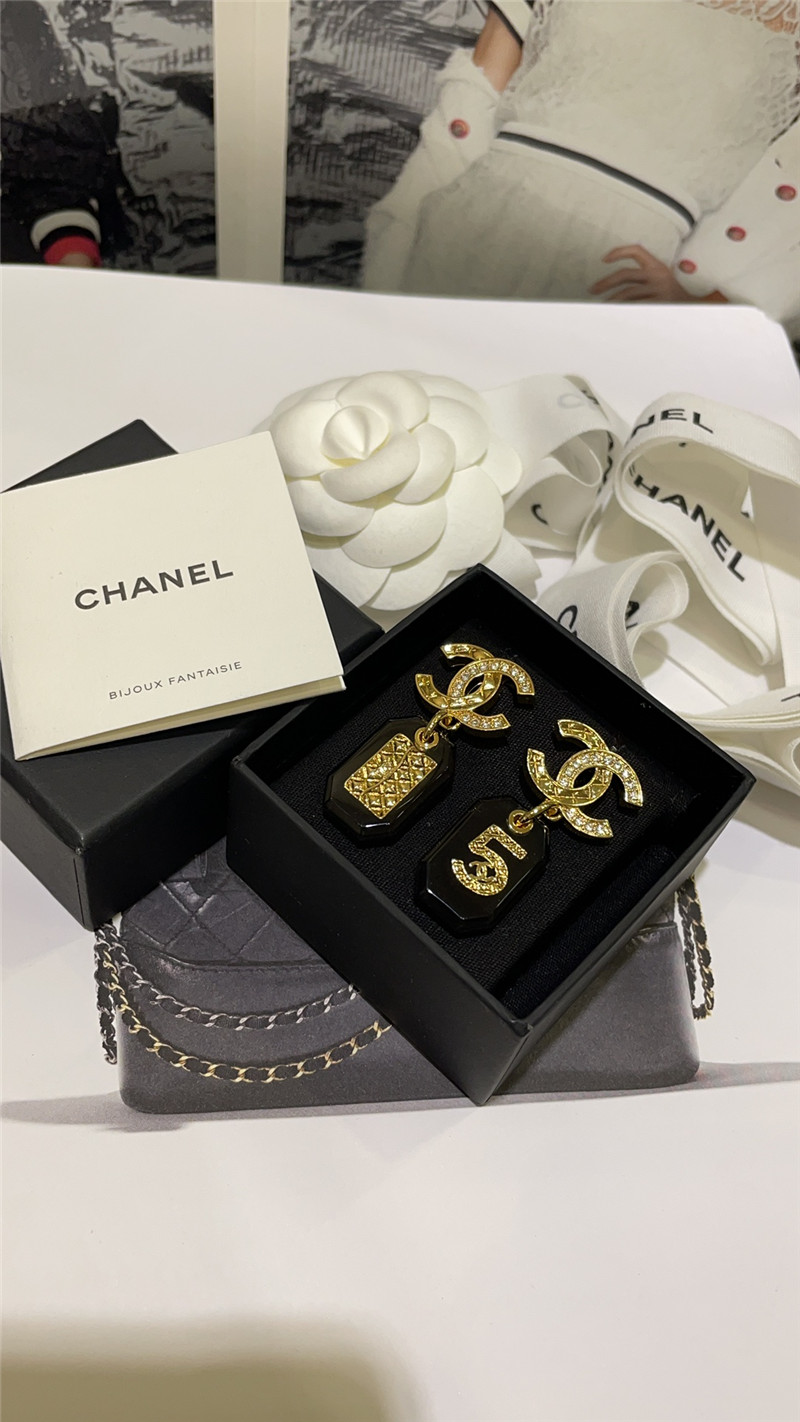 Ch**el number 5 earrings