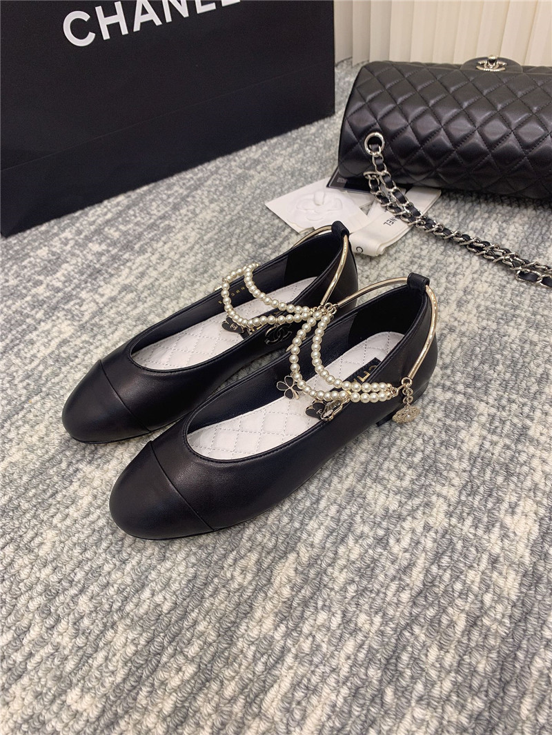 Ch**el mary jane ballet shoes