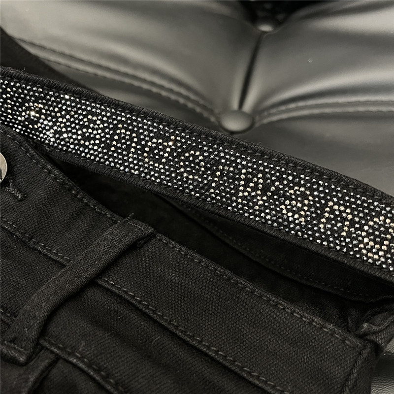 A1exa*der wang irregular high waist jeans