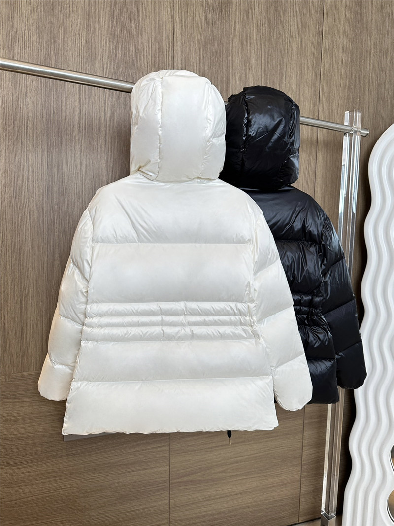 Moncler Taleve series hooded waist goose down jacket