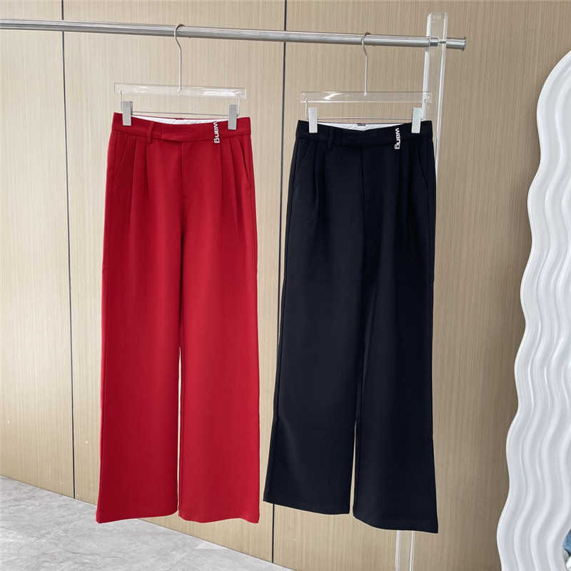 a1exa*der wang bright D1am0nd embroidered wide leg trousers