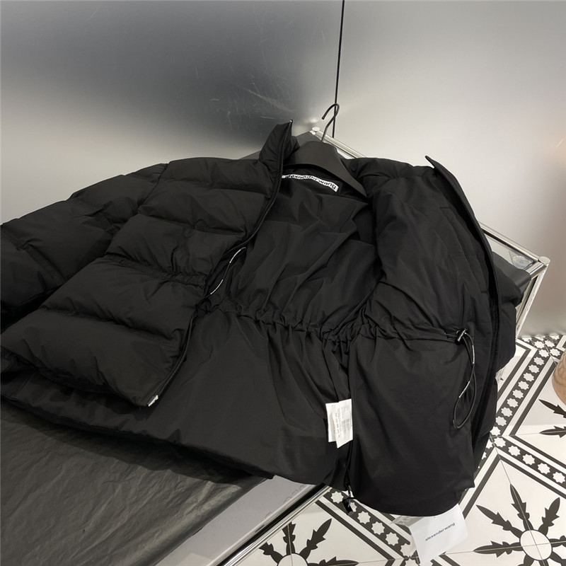 A1exa*der wang reflective logo waisted down jacket