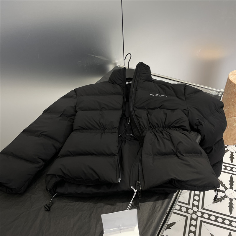 A1exa*der wang reflective logo waisted down jacket